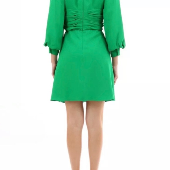 CELINE - Green Short Dress (Size 34), New W/Tags. - Picture 2 of 6